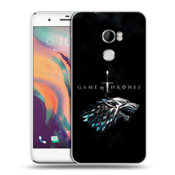 Силиконовый чехол на HTC One X10 с принтом Игра Престолов Game Thrones