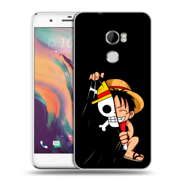 Силиконовый чехол на HTC One X10 с принтом One Piece Ван Пис