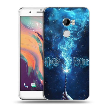 Силиконовый чехол на HTC One X10 с принтом Harry Potter Гарри Поттер