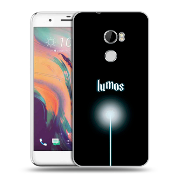 Силиконовый чехол на HTC One X10 с принтом Harry Potter Гарри Поттер