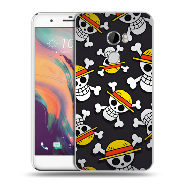 Силиконовый чехол на HTC One X10 с принтом One Piece Ван Пис