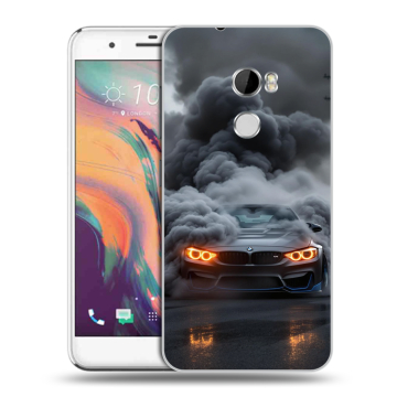 Силиконовый чехол на HTC One X10 с принтом BMW БМВ Силиконовый чехол на HTC One X10 с принтом BMW БМВ