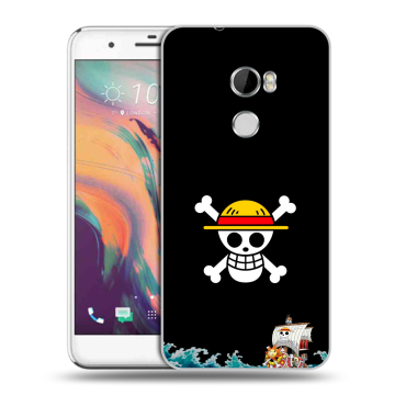 Силиконовый чехол на HTC One X10 с принтом One Piece Ван Пис