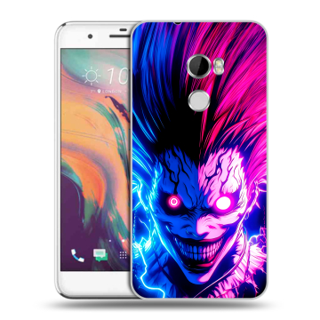 Силиконовый чехол на HTC One X10 с принтом Death note Тетрадь смерти