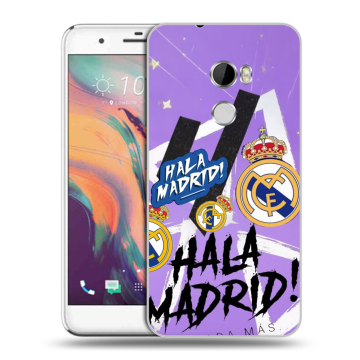 Силиконовый чехол на HTC One X10 с принтом Real Madrid Реал Мадрид