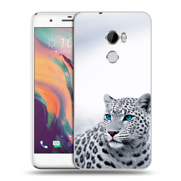 Силиконовый чехол на HTC One X10 с принтом женский