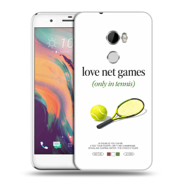 Силиконовый чехол на HTC One X10 с принтом для девочек