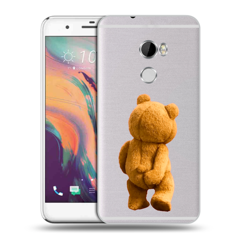Силиконовый чехол на HTC One X10 с принтом Медведь Силиконовый чехол на HTC One X10 с принтом Медведь