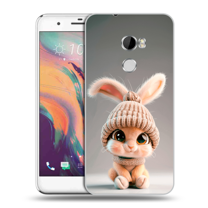 Силиконовый чехол на HTC One X10 с принтом Кролик Силиконовый чехол на HTC One X10 с принтом Кролик