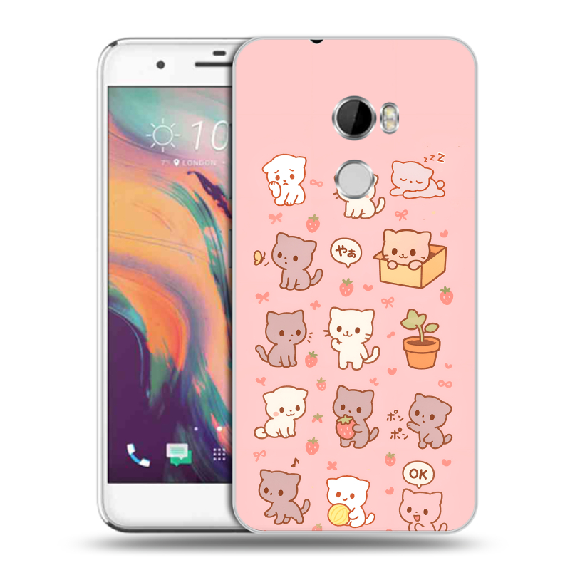 Силиконовый чехол на HTC One X10 с принтом Hello Kitty Хелоу Кити Силиконовый чехол на HTC One X10 с принтом Hello Kitty Хелоу Кити