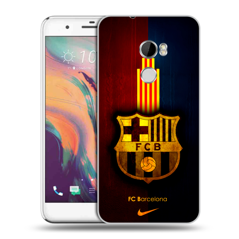 Силиконовый чехол на HTC One X10 с принтом Барселона Barcelona Силиконовый чехол на HTC One X10 с принтом Барселона Barcelona
