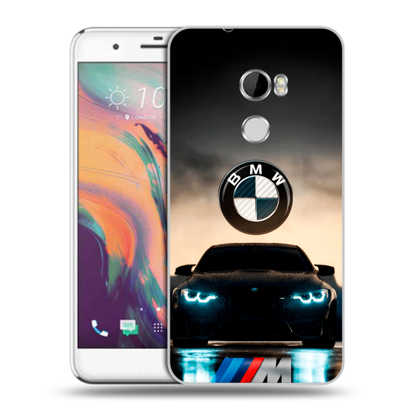 Пластиковый чехол на HTC One X10 с принтом БМВ BMW Пластиковый чехол на HTC One X10 с принтом БМВ BMW