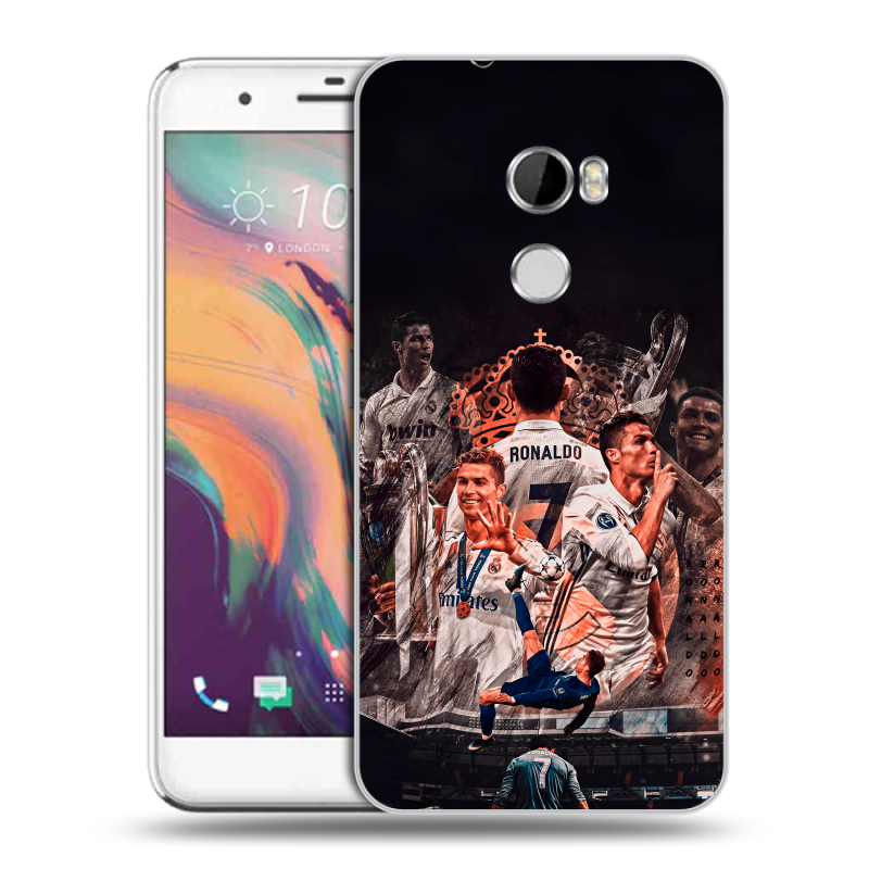 Силиконовый чехол на HTC One X10 с принтом Реал Роналдо Real Ronaldo Силиконовый чехол на HTC One X10 с принтом Реал Роналдо Real Ronaldo