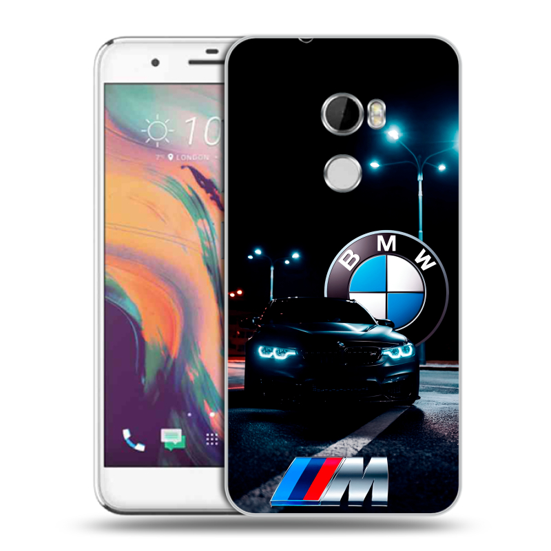 Силиконовый чехол на HTC One X10 с принтом БМВ BMW Силиконовый чехол на HTC One X10 с принтом БМВ BMW