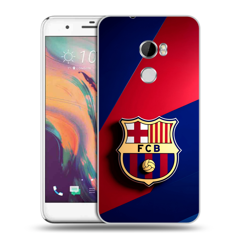 Пластиковый чехол на HTC One X10 с принтом Барселона Barcelona Пластиковый чехол на HTC One X10 с принтом Барселона Barcelona
