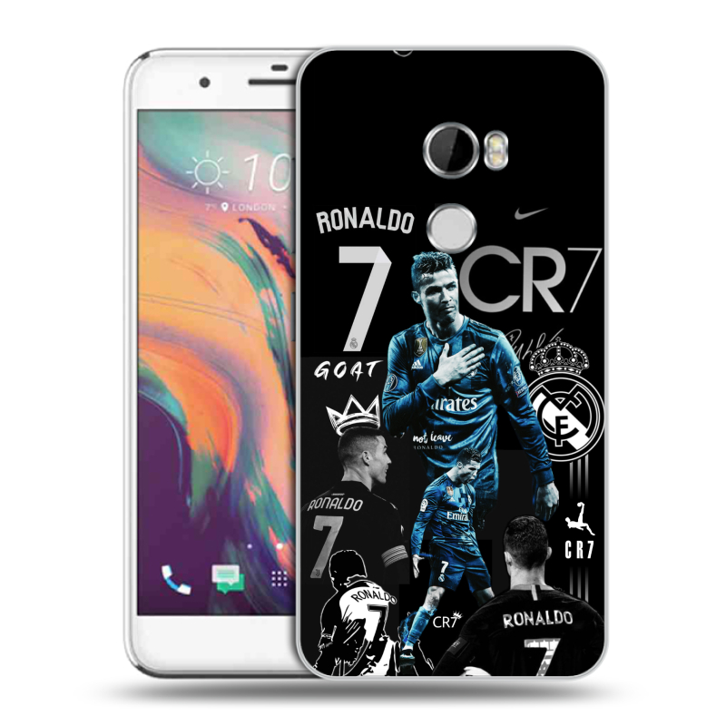 Силиконовый чехол на HTC One X10 с принтом Реал Роналдо Силиконовый чехол на HTC One X10 с принтом Реал Роналдо