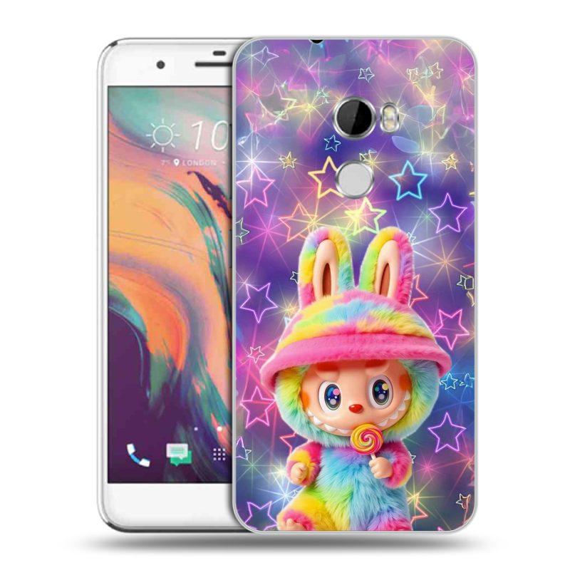 Силиконовый чехол на HTC One X10 с принтом Labubu Лабубу Силиконовый чехол на HTC One X10 с принтом Labubu Лабубу