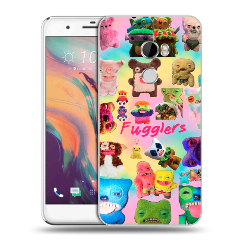 Силиконовый чехол на HTC One X10 с принтом Флагер Fuggler Силиконовый чехол на HTC One X10 с принтом Флагер Fuggler