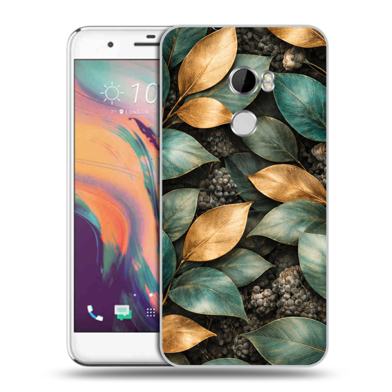 Пластиковый чехол на HTC One X10 с принтом женский Пластиковый чехол на HTC One X10 с принтом женский