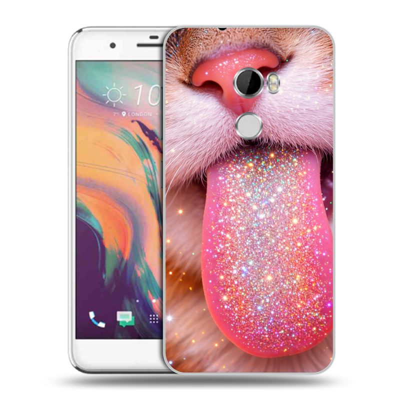 Пластиковый чехол на HTC One X10 с принтом для девочек Пластиковый чехол на HTC One X10 с принтом для девочек