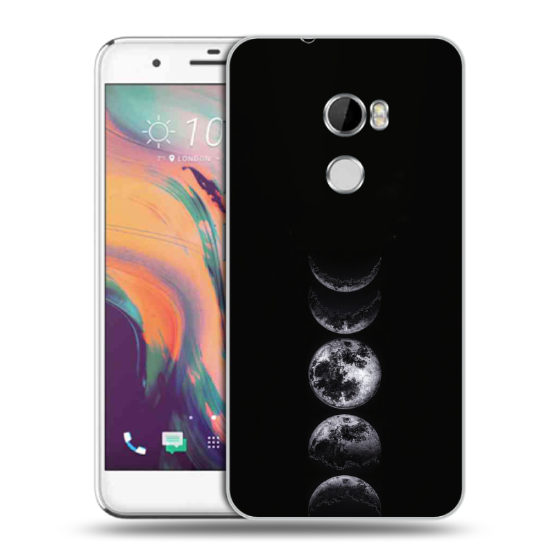 Пластиковый чехол на HTC One X10 с принтом женский Пластиковый чехол на HTC One X10 с принтом женский