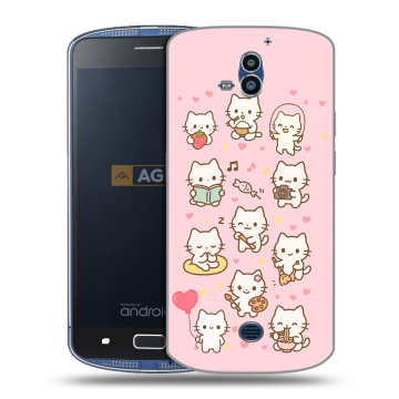 Силиконовый чехол на AGM X1 с принтом Hello Kitty Хелоу Кити Силиконовый чехол на AGM X1 с принтом Hello Kitty Хелоу Кити