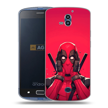 Силиконовый чехол на AGM X1 с принтом Дедпул Deadpool Силиконовый чехол на AGM X1 с принтом Дедпул Deadpool