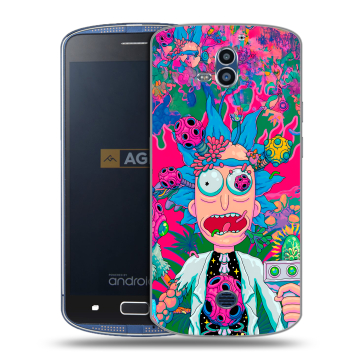 Силиконовый чехол на AGM X1 с принтом Рик и Морти Rick Morty Силиконовый чехол на AGM X1 с принтом Рик и Морти Rick Morty