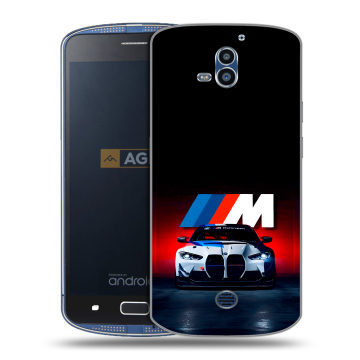 Силиконовый чехол на AGM X1 с принтом БМВ BMW