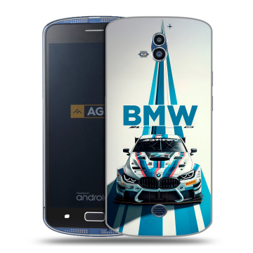 Силиконовый чехол на AGM X1 с принтом БМВ BMW Силиконовый чехол на AGM X1 с принтом БМВ BMW