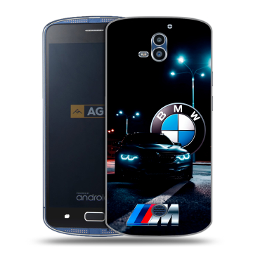 Силиконовый чехол на AGM X1 с принтом БМВ BMW
