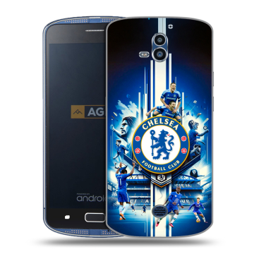 Силиконовый чехол на AGM X1 с принтом Chelsea Челси