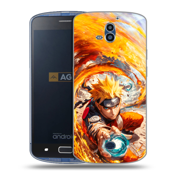 Силиконовый чехол на AGM X1 с принтом Аниме Наруто Naruto