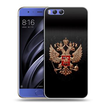 Силиконовый чехол на Xiaomi Mi6 с принтом Герб России Силиконовый чехол на Xiaomi Mi6 с принтом Герб России