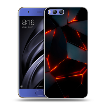 Силиконовый чехол на Xiaomi Mi6 с принтом Яркие абстракции Силиконовый чехол на Xiaomi Mi6 с принтом Яркие абстракции