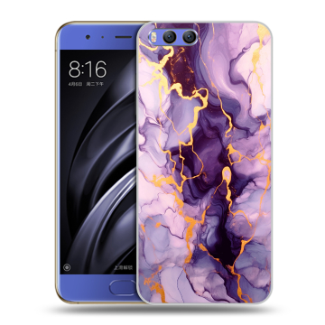 Силиконовый чехол на Xiaomi Mi6 с принтом Мрамор Силиконовый чехол на Xiaomi Mi6 с принтом Мрамор