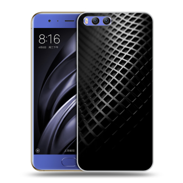 Силиконовый чехол на Xiaomi Mi6 с принтом Текстура металла Силиконовый чехол на Xiaomi Mi6 с принтом Текстура металла