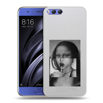 Силиконовый чехол на Xiaomi Mi6 с принтом Мона Лиза