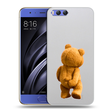 Силиконовый чехол на Xiaomi Mi6 с принтом Медведь Силиконовый чехол на Xiaomi Mi6 с принтом Медведь