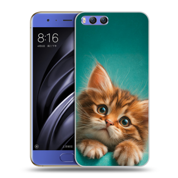Силиконовый чехол на Xiaomi Mi6 с принтом котенок Силиконовый чехол на Xiaomi Mi6 с принтом котенок