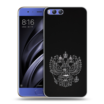 Силиконовый чехол на Xiaomi Mi6 с принтом Герб России Силиконовый чехол на Xiaomi Mi6 с принтом Герб России