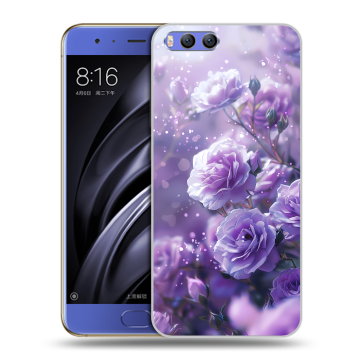 Силиконовый чехол на Xiaomi Mi6 с принтом Розы цветы