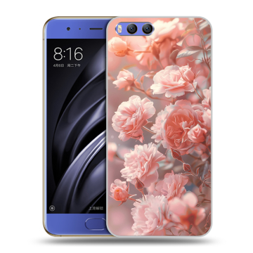 Силиконовый чехол на Xiaomi Mi6 с принтом Розовые розы