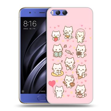 Силиконовый чехол на Xiaomi Mi6 с принтом Hello Kitty Хелоу Кити