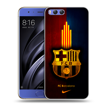 Силиконовый чехол на Xiaomi Mi6 с принтом Барселона Barcelona Силиконовый чехол на Xiaomi Mi6 с принтом Барселона Barcelona