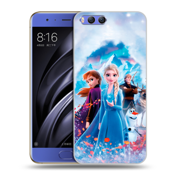 Силиконовый чехол на Xiaomi Mi6 с принтом Холодное сердце Frozen Силиконовый чехол на Xiaomi Mi6 с принтом Холодное сердце Frozen
