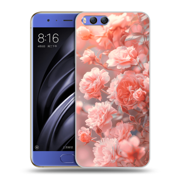 Силиконовый чехол на Xiaomi Mi6 с принтом Розы цветы Силиконовый чехол на Xiaomi Mi6 с принтом Розы цветы
