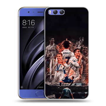 Силиконовый чехол на Xiaomi Mi6 с принтом Реал Роналдо Real Ronaldo Силиконовый чехол на Xiaomi Mi6 с принтом Реал Роналдо Real Ronaldo