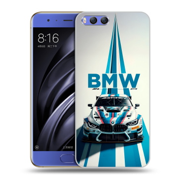 Силиконовый чехол на Xiaomi Mi6 с принтом БМВ BMW