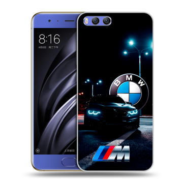 Силиконовый чехол на Xiaomi Mi6 с принтом БМВ BMW